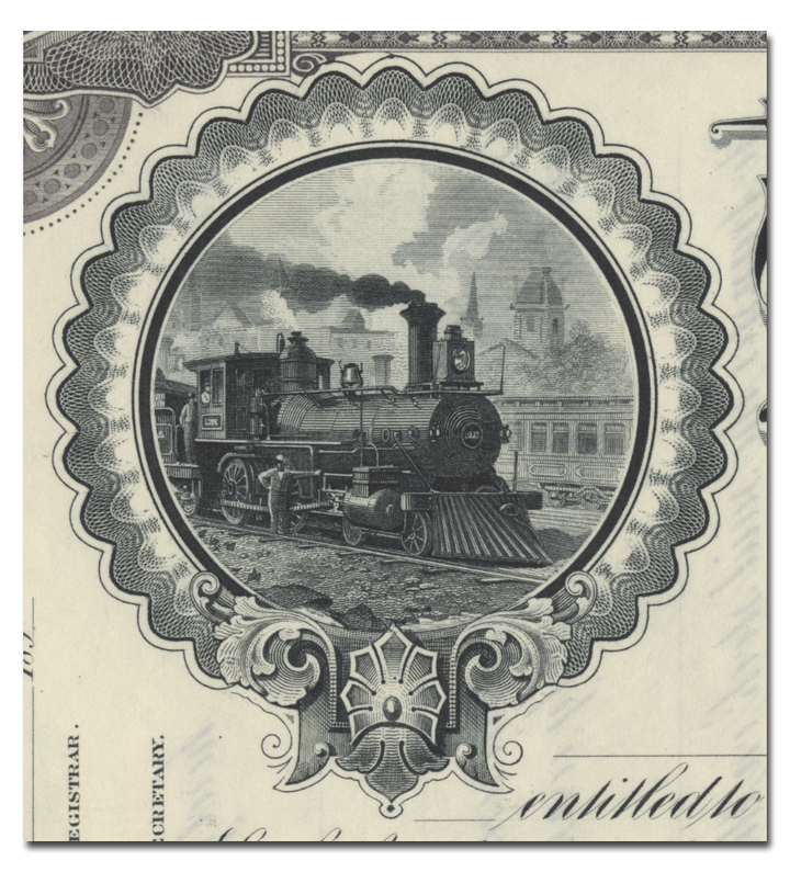 Cincinnati Northern Railroad Company Stock Certificate