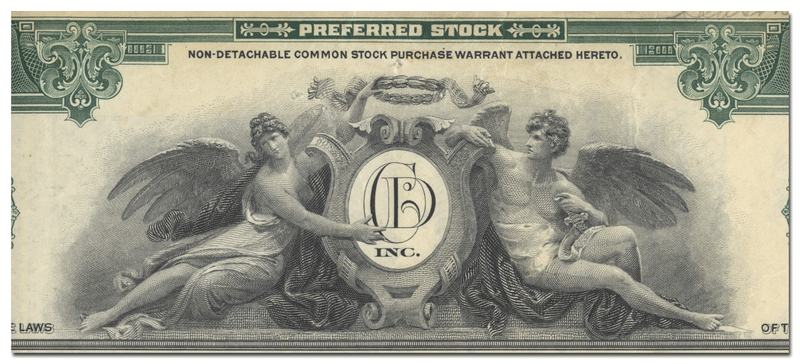 Cavanagh - Dobbs, Incorporated Stock Certificate