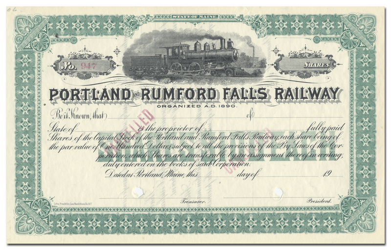 Portland and Rumford Falls Railway