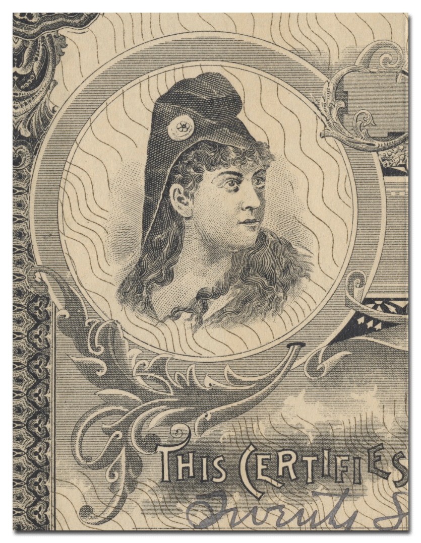 German-American Conservatory Stock Certificate