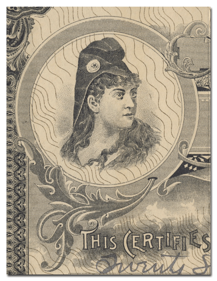 German-American Conservatory Stock Certificate