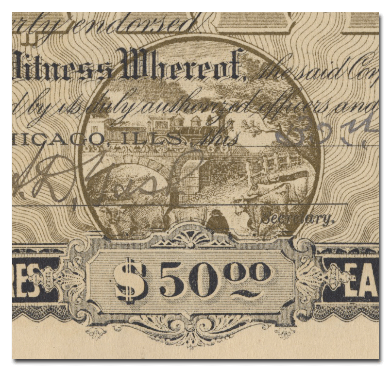 German-American Conservatory Stock Certificate