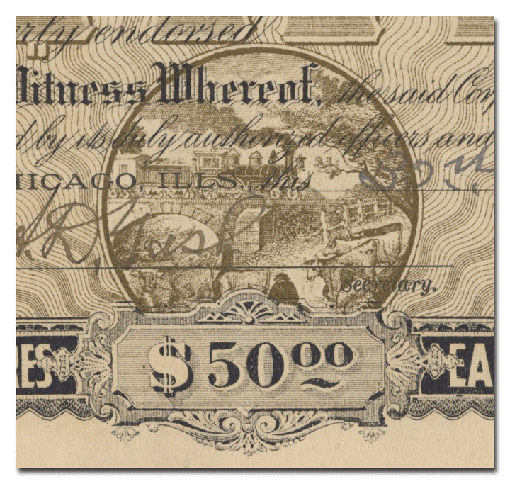 German-American Conservatory Stock Certificate