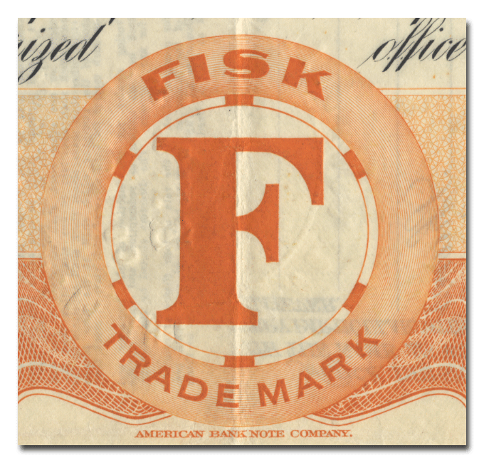 Fisk Rubber Company Stock Certificate