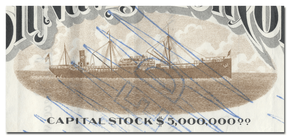 Matson Navigation Company Stock Certificate