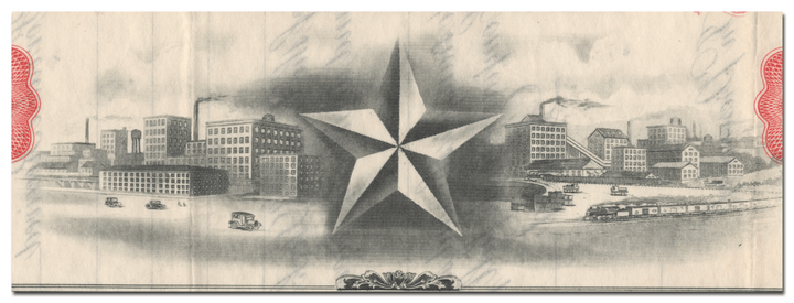 Star Motors, Incorporated Stock Certificate