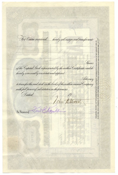 Hedley Gold Mining Company Stock Certificate