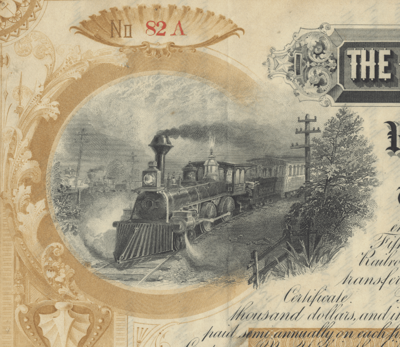 Pittsburgh, McKeesport and Youghiogheny Railroad Company Stock Certificate Signed by Frederick W. Vanderbilt