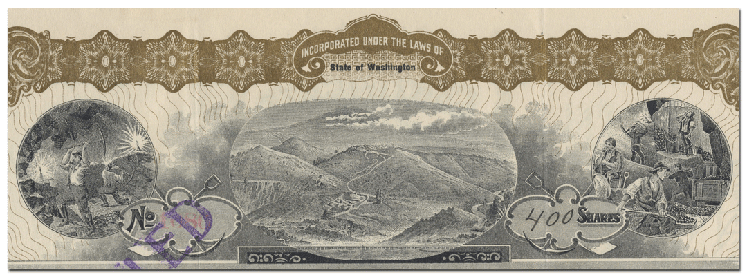 Tamarack & Chesapeak Mining Company Stock Certificate