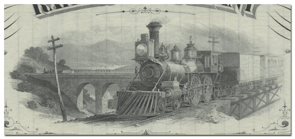 Philadelphia and Reading Railroad Company Bond Certificate