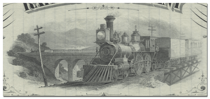 Philadelphia and Reading Railroad Company Bond Certificate