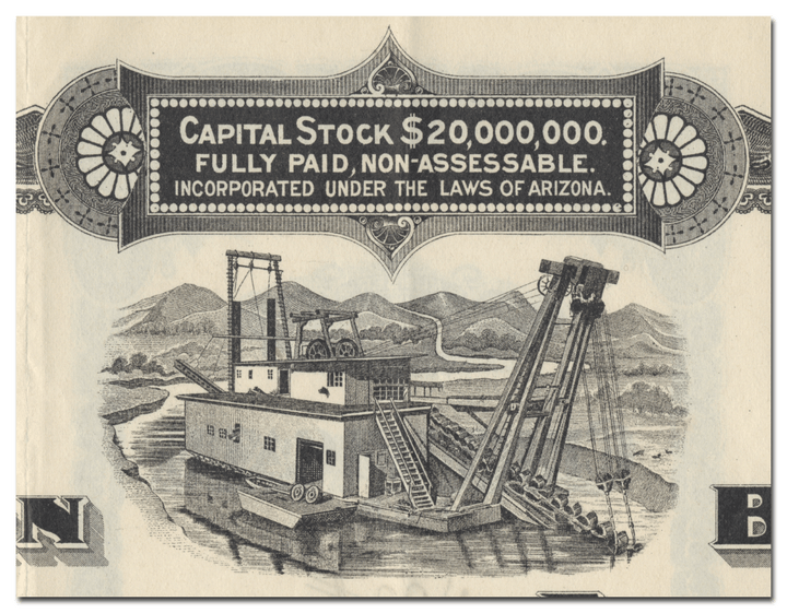 Yukon Basin Gold Dredging Company, Ltd. (Signed by William Ogilvie)