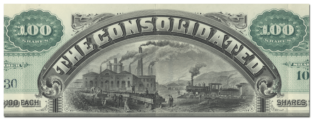 Consolidated Lake Superior Company Stock Certificate