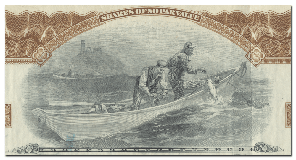 Booth Fisheries Company Stock Certificate