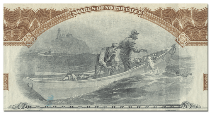 Booth Fisheries Company Stock Certificate