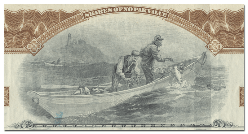 Booth Fisheries Company Stock Certificate