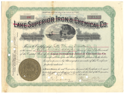 Lake Superior Iron & Chemical Co.