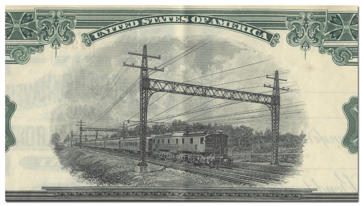 New York, New Haven and Hartford Railroad Company Bond Certificate