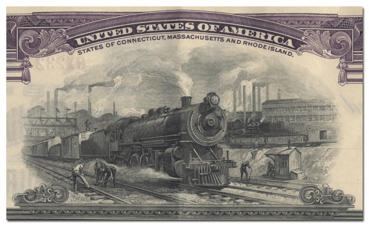 New York, New Haven and Hartford Railroad Company Bond Certificate