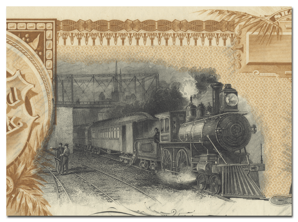 Southern California Railway Company Stock Certificate