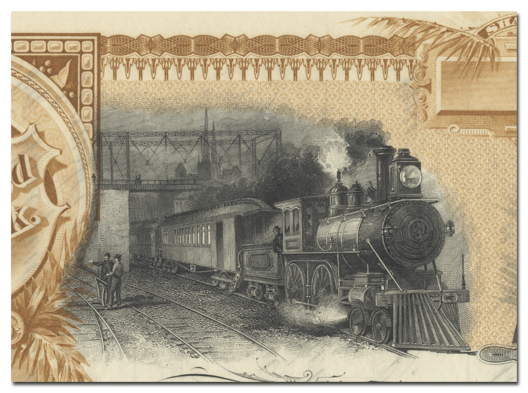 Southern California Railway Company Stock Certificate