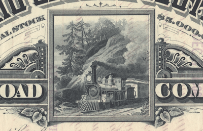 Rio Grande Southern Railroad Company Stock Certificate