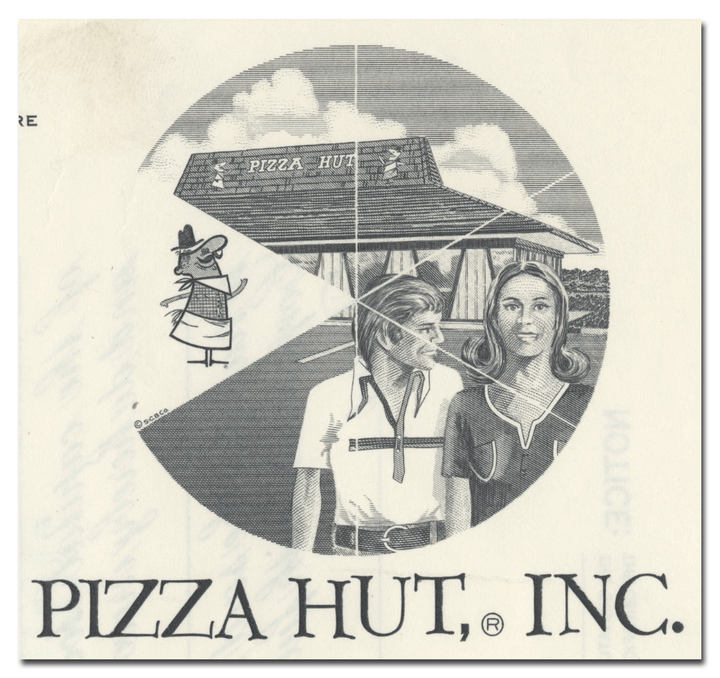 Pizza Hut, Inc. Stock Certificate