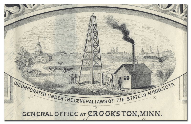 Minnesota Oil Company Stock Certificate
