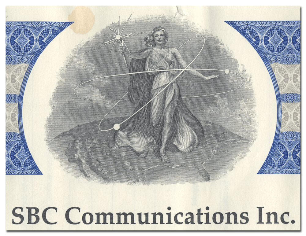 SBC Communications, Inc. Stock Certificate