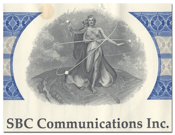 SBC Communications, Inc. Stock Certificate