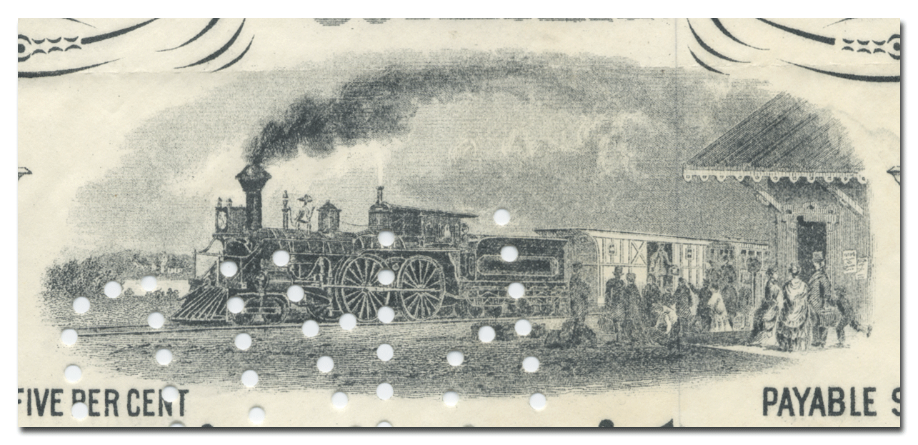 Flint and Pere Marquette Railroad Company Bond Certificate