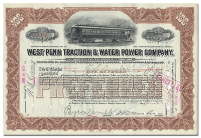 West Penn Traction & Water Power Company