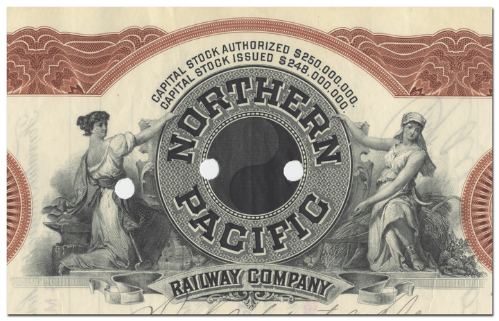 Northern Pacific Railway Company Stock Certificate