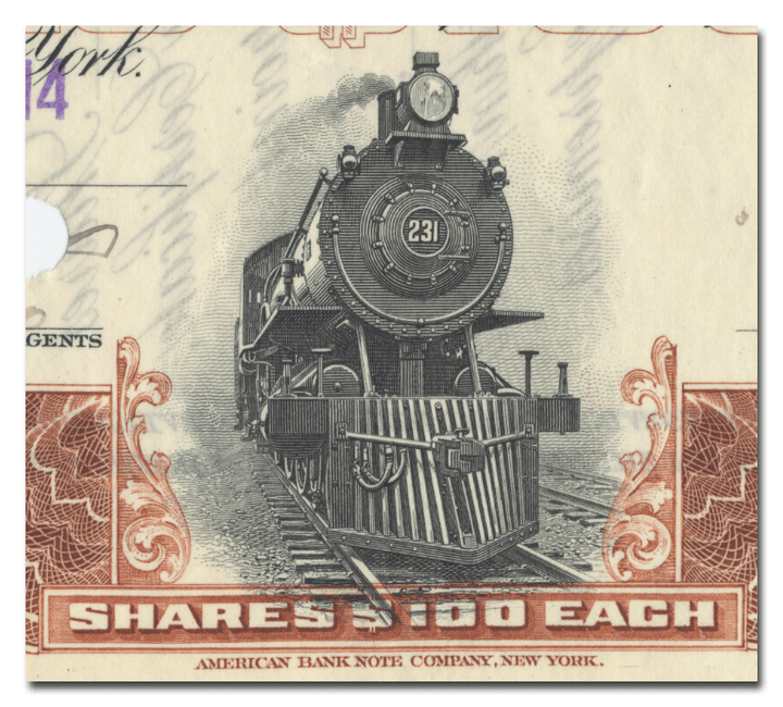 Northern Pacific Railway Company Stock Certificate