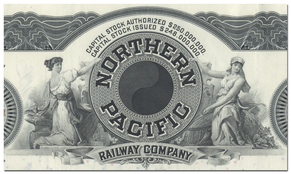 Northern Pacific Railway Company Stock Certificate