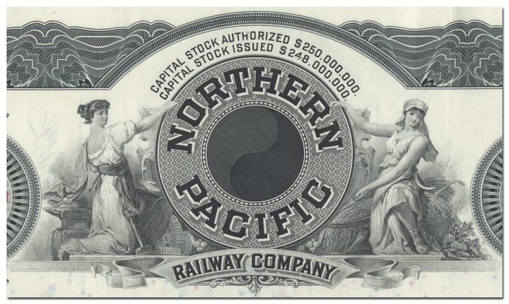 Northern Pacific Railway Company Stock Certificate