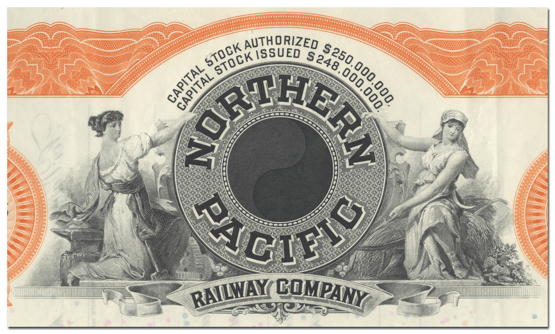 Northern Pacific Railway Company Stock Certificate