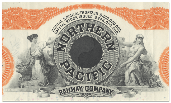 Northern Pacific Railway Company Stock Certificate