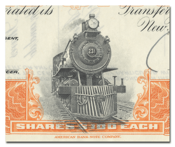 Northern Pacific Railway Company Stock Certificate