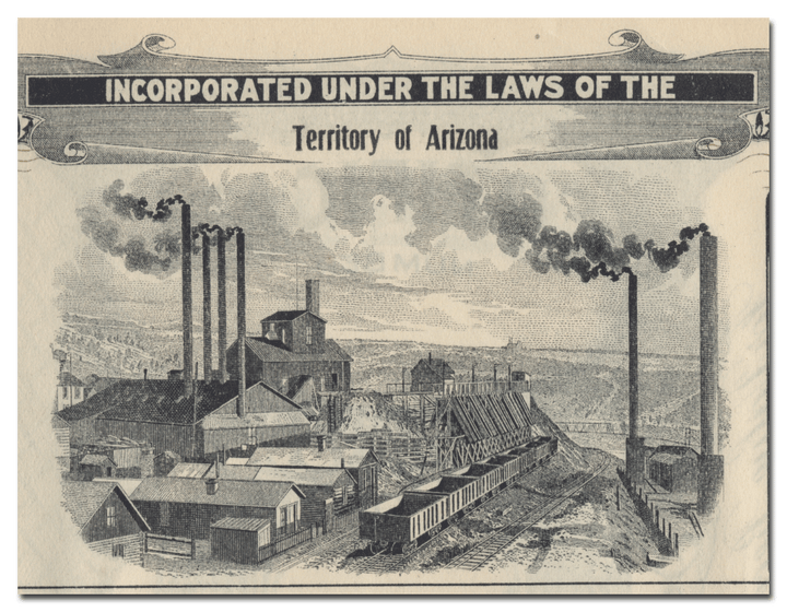 Goldfield Hub Mining & Milling Company Stock Certificate