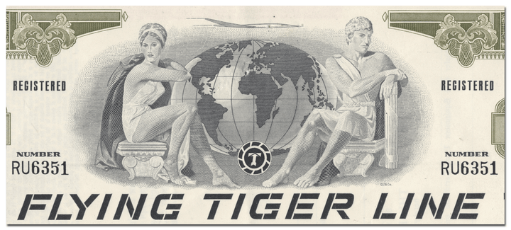 Flying Tiger Line Inc. Bond Certificate