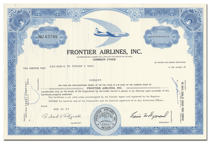 Frontier Airlines, Inc.