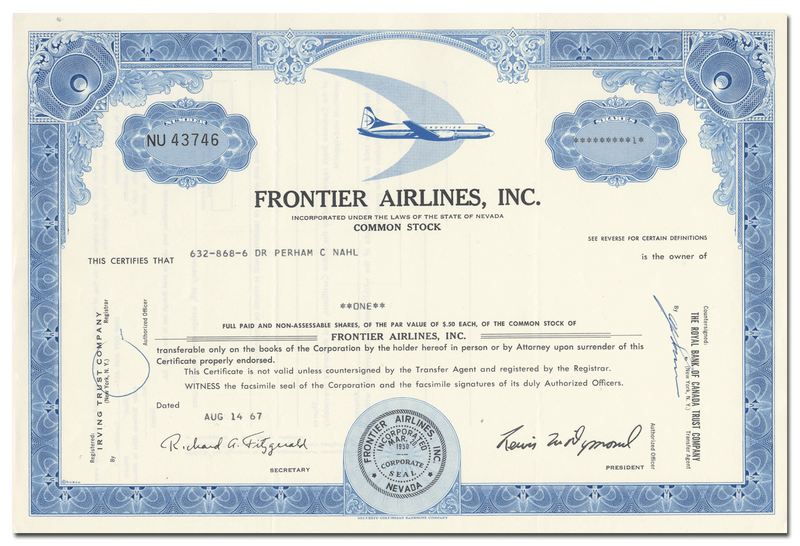 Frontier Airlines, Inc.