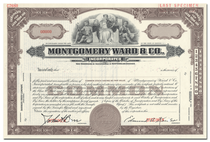 Montgomery Ward & Co., Incorporated