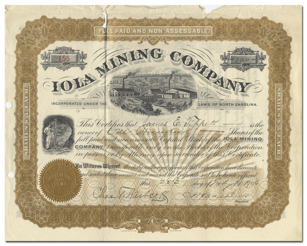 Iola Mining Company (North Carolina)