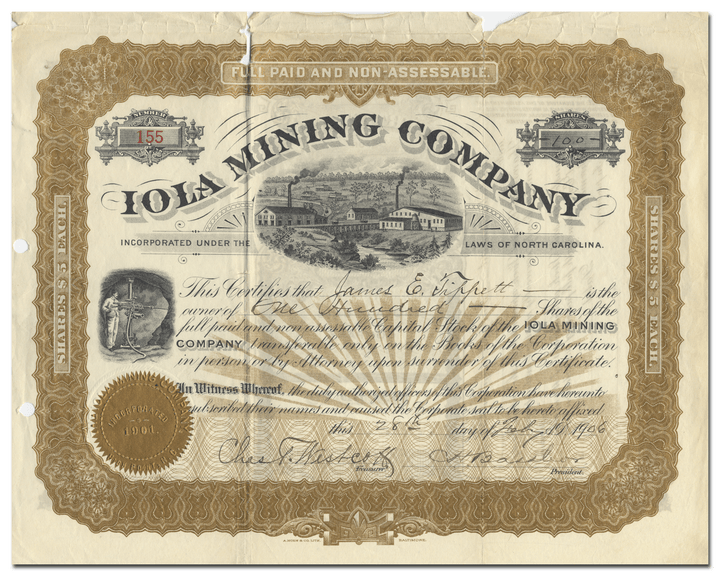 Iola Mining Company (North Carolina)