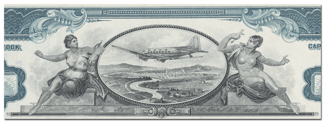 National Aviation Corporation Specimen Stock Certificate