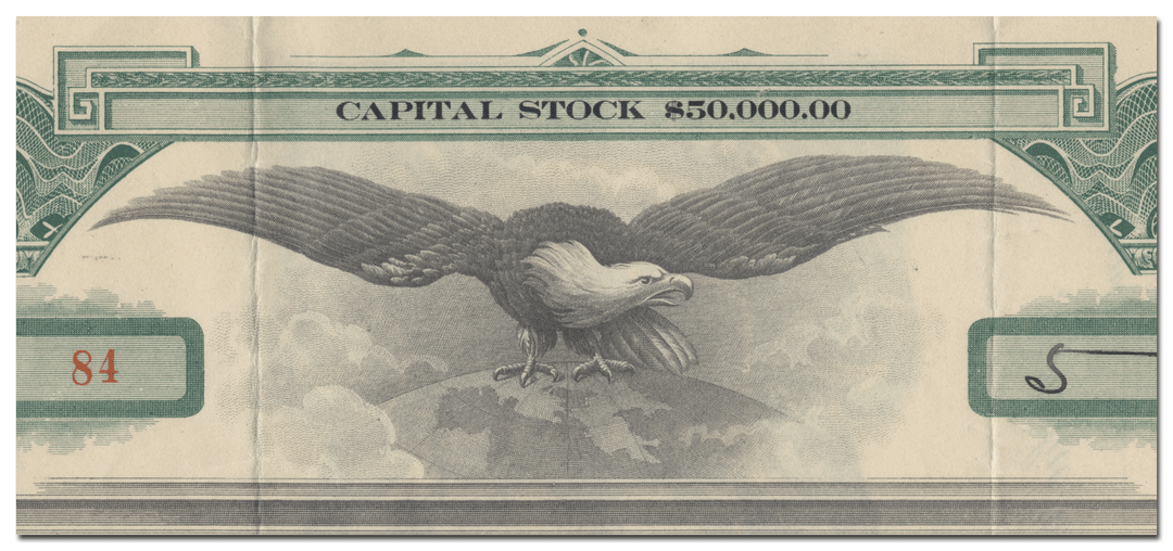 Hagerstown Base Ball Association, Inc. Stock Certificate