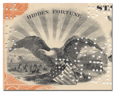 Hidden Fortune Gold Mining Company Bond Certificate