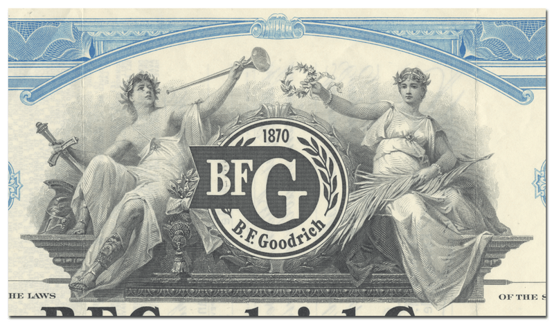 B. F. Goodrich Company Stock Certificate